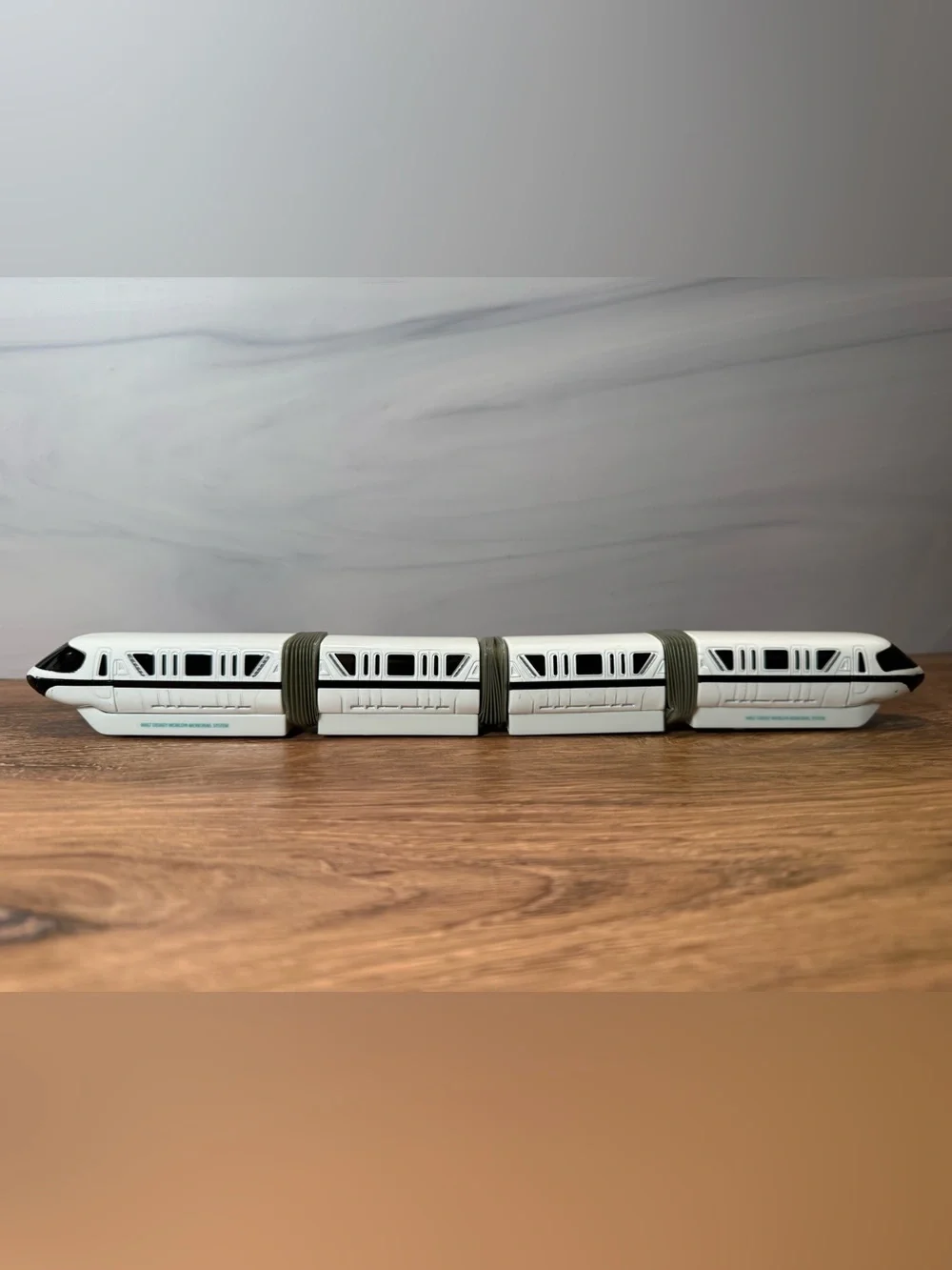 Disney Parks Monorail Black 4-Piece Die-Cast Train Set